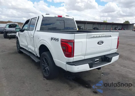2024 Ford F-150 Platinum from USA, damaged, VIN 1FTFW7L85RFA87455